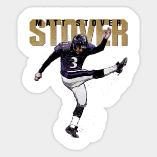 Matt Stover Buffalo Punt Sticker